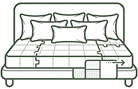 Custom size bed — " Any Size"
